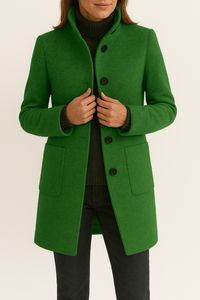 Moderner Damen Wollmantel – Isabella