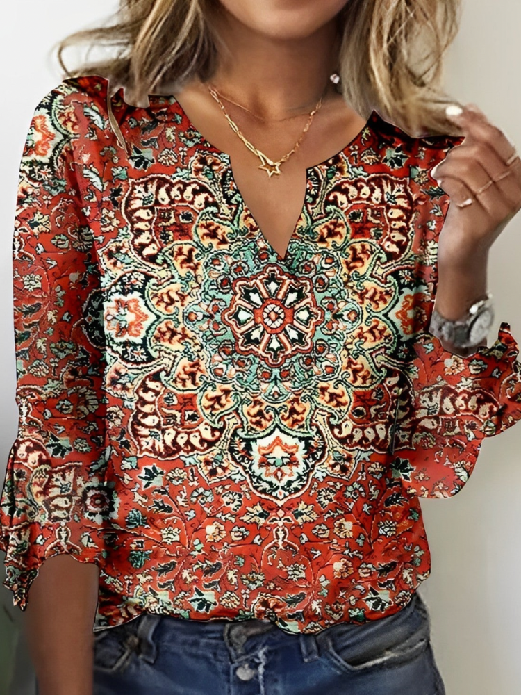 Bedrucktes Top - Mila