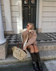 Damen Übergangsjacke im Oversized Look mit Knopfverschluss – Selina