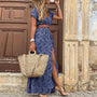 Boho-Maxikleid mit Muster Damen – Thalia