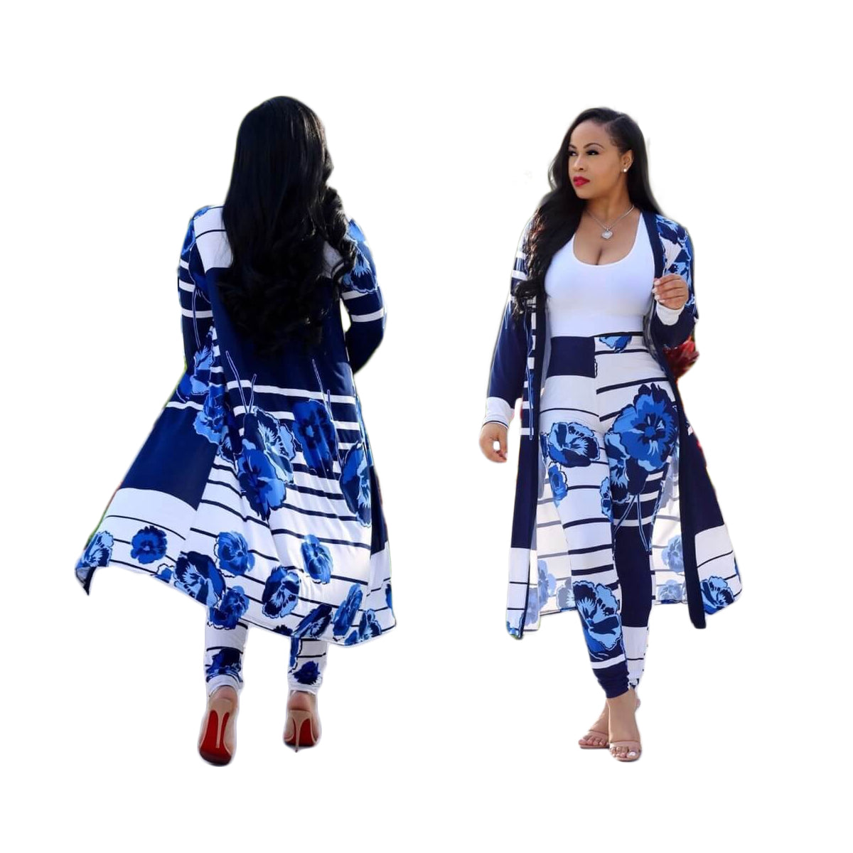 Damen-Kimono-Set mit Hose – Yasmin