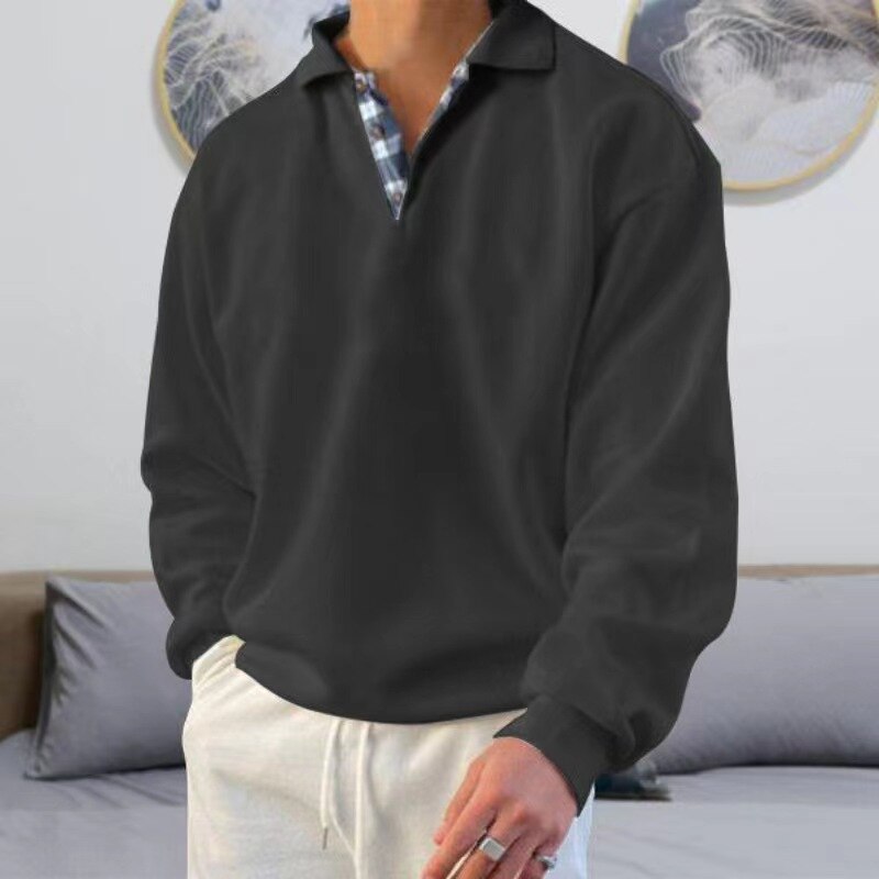 Leichter Herren Sommerpullover mit lockerer Passform – Benedikt