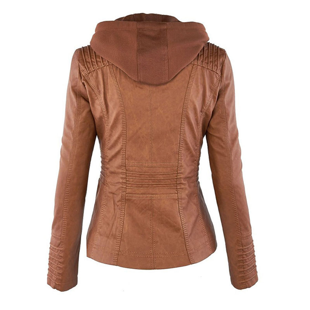 Modische Lederjacke - Zara