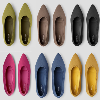 Bequeme Frühlings/Sommer Ballerinas – Mila