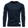 Klassisches Herren Langärmeliges Baumwollshirt – Joris