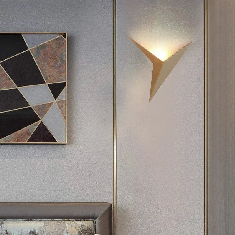 Moderne Dreieckige Wandlampe - TrigoLux