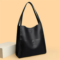 Trendy Leather Shoulder Bag - Mila