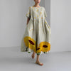 Luftiges Sommer-Maxikleid mit Taillenakzent – Clara