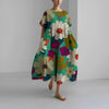 Luftiges Sommer-Maxikleid mit Taillenakzent – Clara