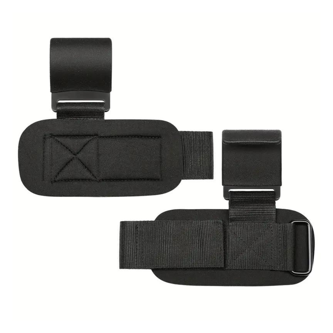 Lifting Hooks with Adjustable Wrist Strap - GripMax