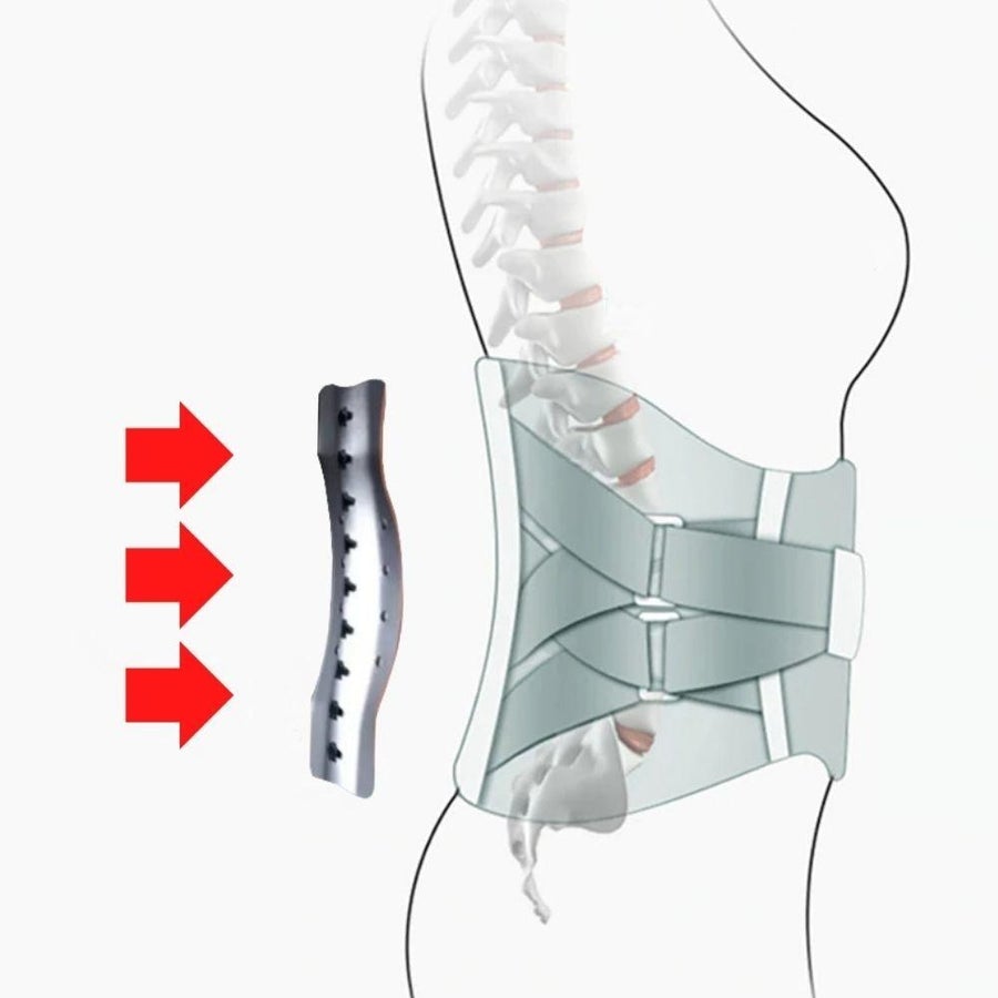 Lumbale Schmerzstillende Rückenbandage - BackSupport