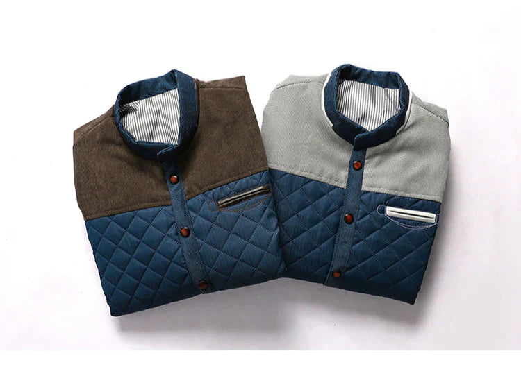 Retro Windjack mit Stehkragen für Herren – Orlando