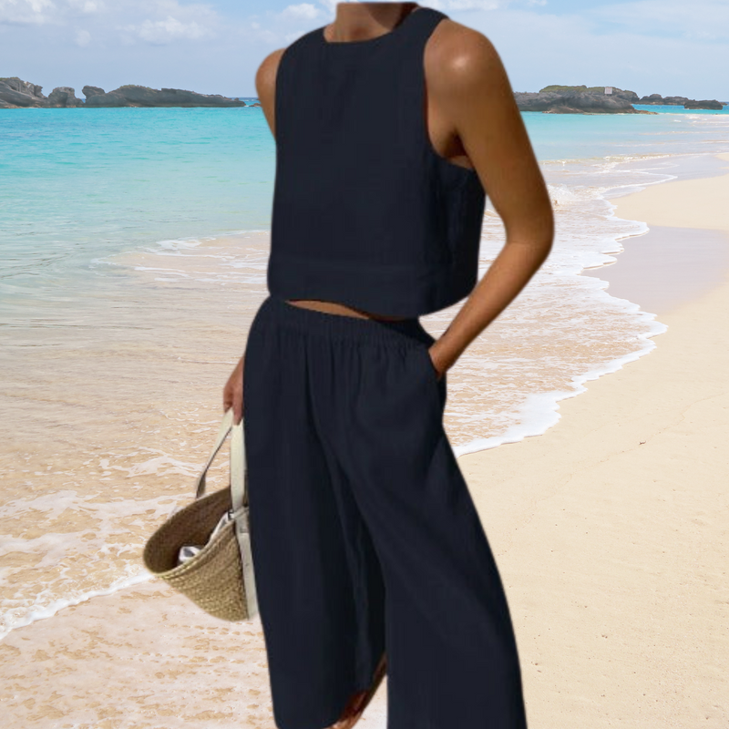 Two-piece women's summer suit – Amara