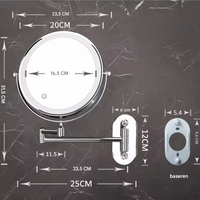 Beleuchteter Make-up Spiegel - LumiAura