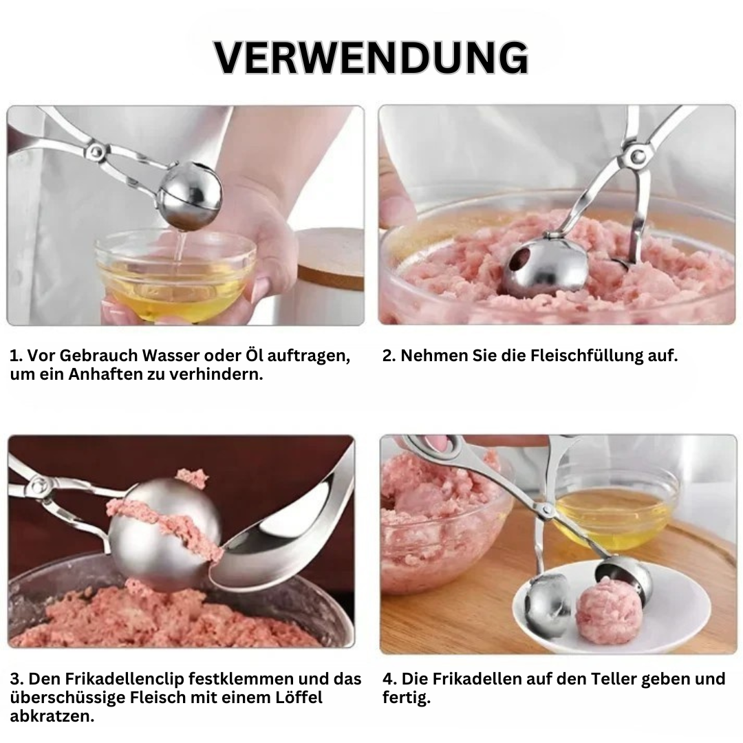 Stainless Steel Meatball Former - MeatballMaster