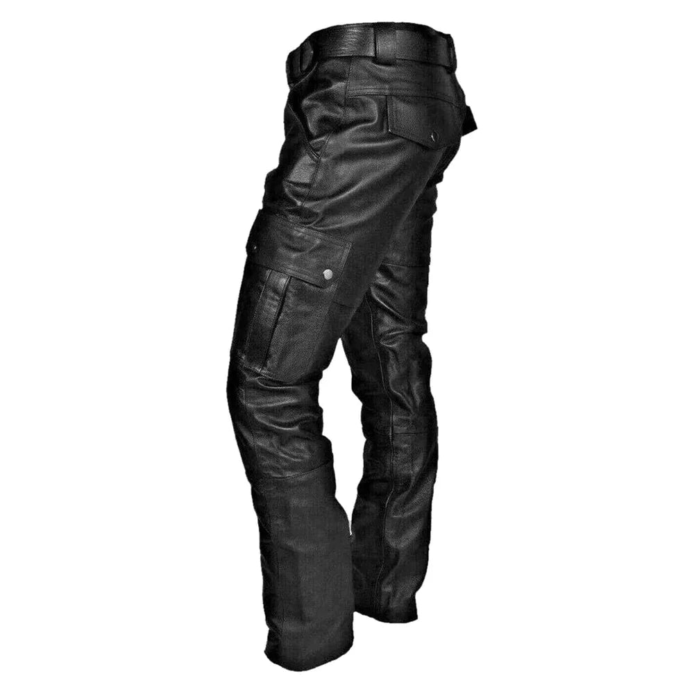 PU-Leder Bikerhose für Herren - Alex