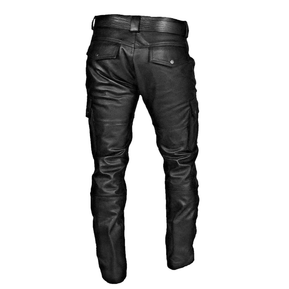 PU-Leder Bikerhose für Herren - Alex