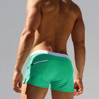 Schnelltrocknende Herren-Schwimmshorts mit Taschen – Leano