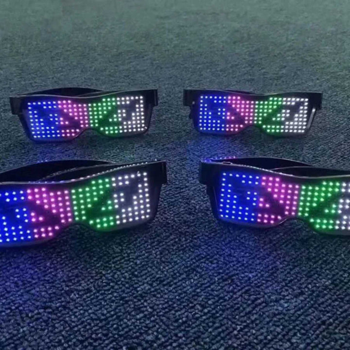 App-programmierbare LED-Partybrille - GlowBeat