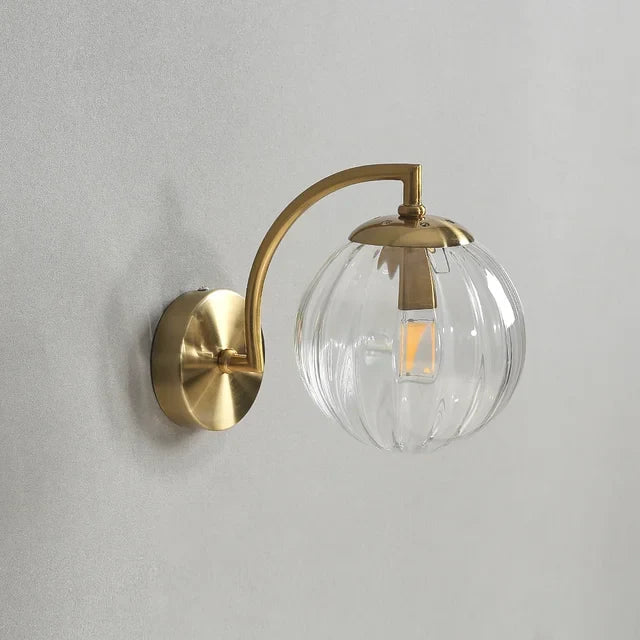 Luxe Moderne Wandleuchte aus Glas – CrystalGlow