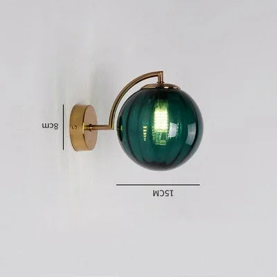 Luxe Moderne Wandleuchte aus Glas – CrystalGlow