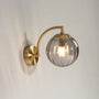 Luxe Moderne Wandleuchte aus Glas – CrystalGlow