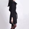 Stilvolle Damen-Winterjacke mit Gürtel – Sophie