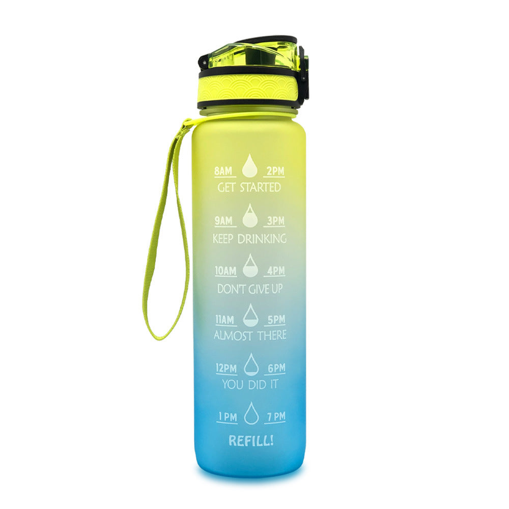 Wasserflasche mit Zeitmarkierungen – HydraHero