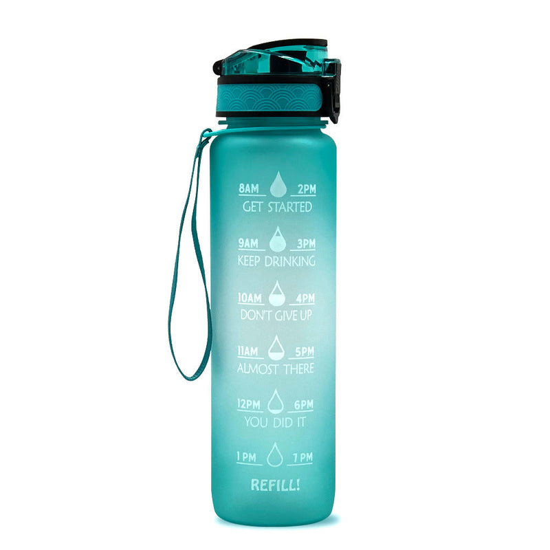 Wasserflasche mit Zeitmarkierungen – HydraHero