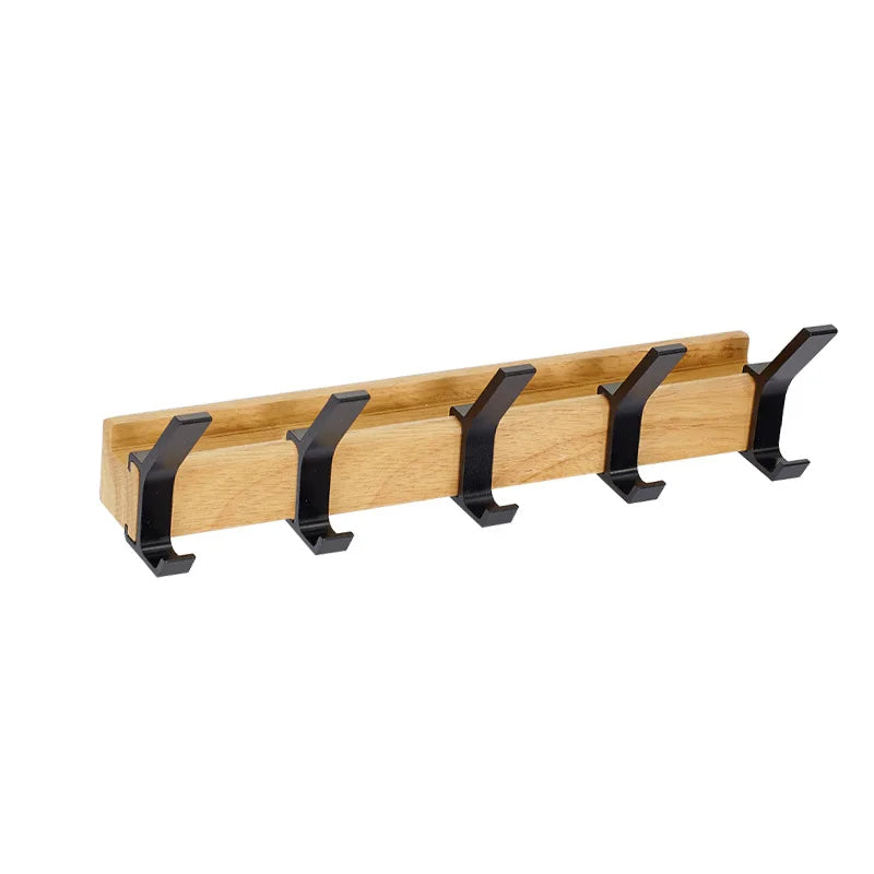 Wall coat rack with movable hooks – Nordhook