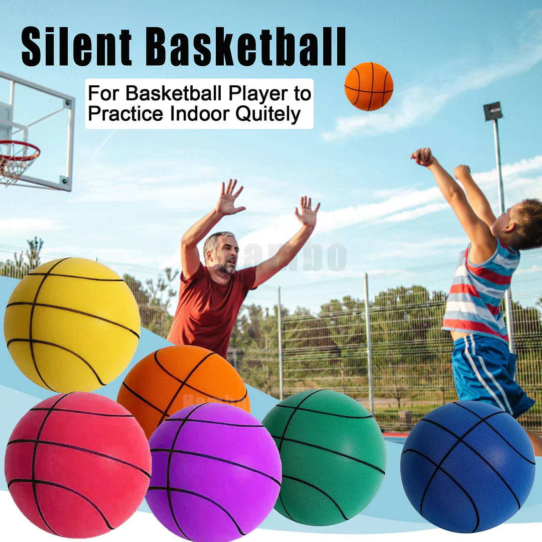 Geräuschloser Basketball für Lautlose Trainingseinheiten & Spaß – SilentBounce