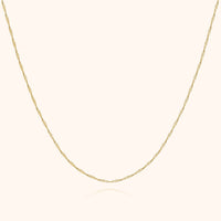 Wellenförmige Halskette - Aurélie