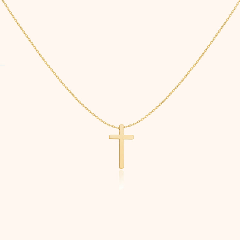 Kreuzanhänger-Halskette - Isabella