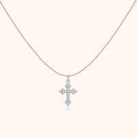 Stilvolle Kreuz-Halskette – Clémence