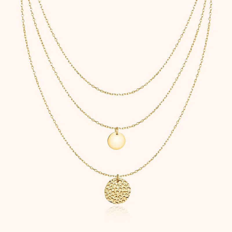 Stilvolle Mehrlagige Halskette – Aurora