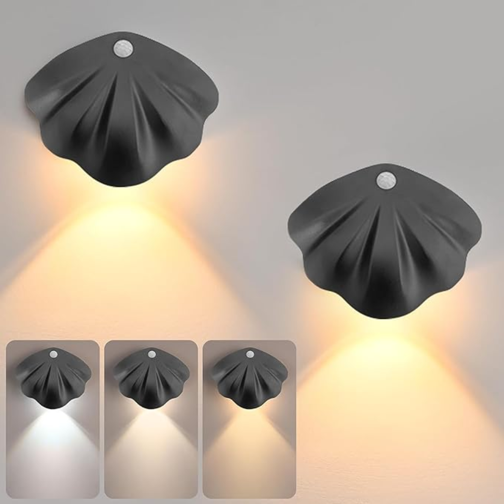 Schlaue Muschel Bewegungsmelder Lampe - LumiMotion