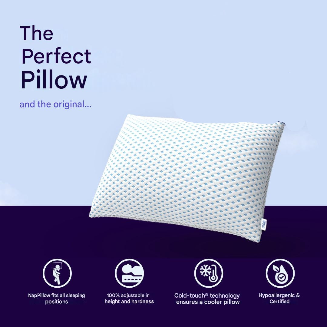 Adjustable Ergonomic Pillow – Sereno