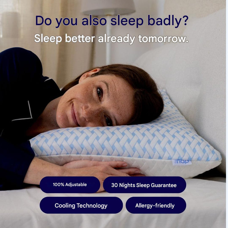 Adjustable Ergonomic Pillow – Sereno