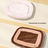 Luxuriöses Hundebett mit abnehmbarem Bezug – CozyPaw™