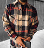 Unisex Oversize-Shirt gestreift mit Langarm & modernem Design – Elvano