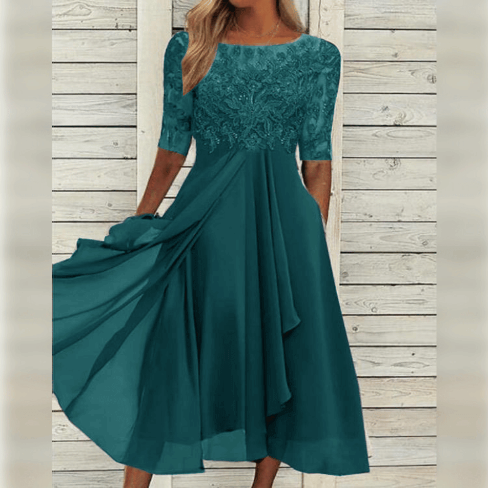 Stilvolles und Bequemes Kleid - Lila