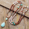 Diep Reinigende Pastel Mala Ketting - Aurielle