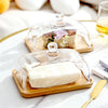 Butterdose aus Holz und Glas – ButterElegance