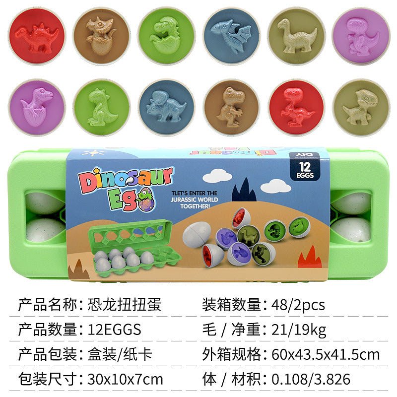 Bunte und Lernfördernde Eier-Set – ColorMatch