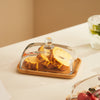 Butterdose aus Holz und Glas – ButterElegance