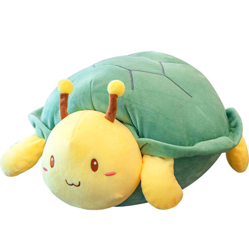 Tragbares Plüschkissen - CozyTurtle