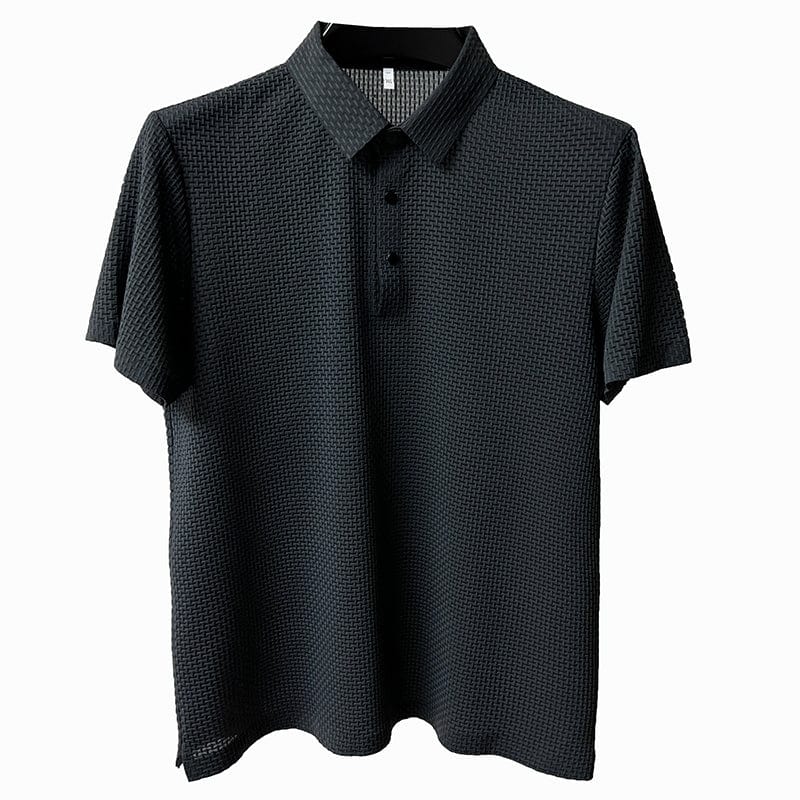 Atmungsaktives Herren Poloshirt mit Mesh-Details & Slim Fit – Milan