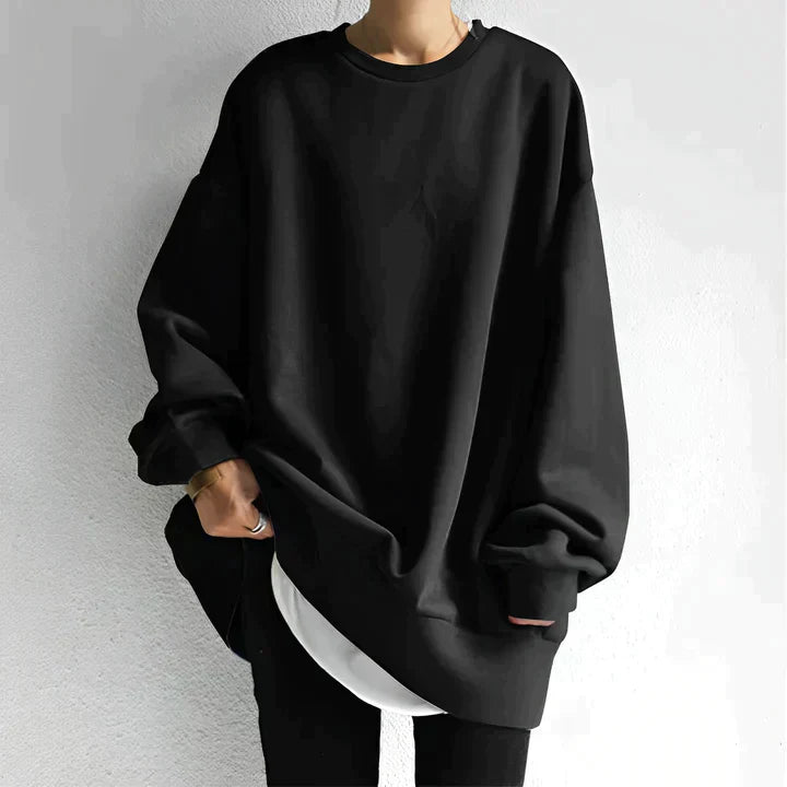 Trendy Oversized Damenpullover - Alina