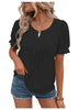 Luftiges & Stilvolles Damen Puffarm-Shirt mit Spitzenakzent – Noemi