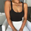 Rippstrukturiertes Damen bodysuit  mit figurbetontem Schnitt – Nea